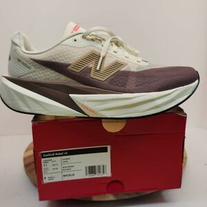 New Balance FuelCell Rebel v5 Angora Earth Shadow Women's Size 11